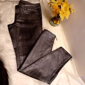Michael Kors Metalic Silver Jeans